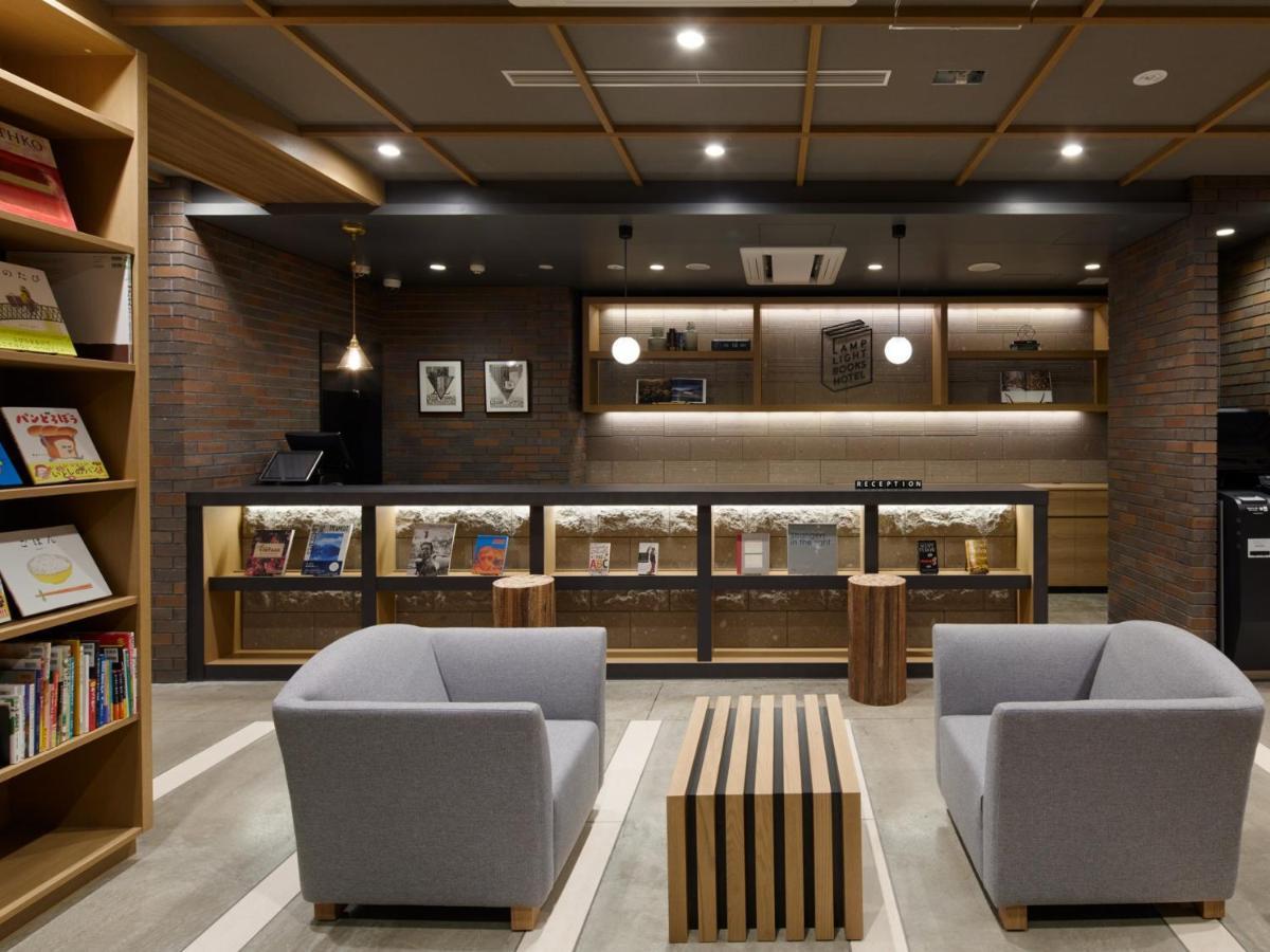 Lamp Light Books Hotel Sapporo Exterior foto